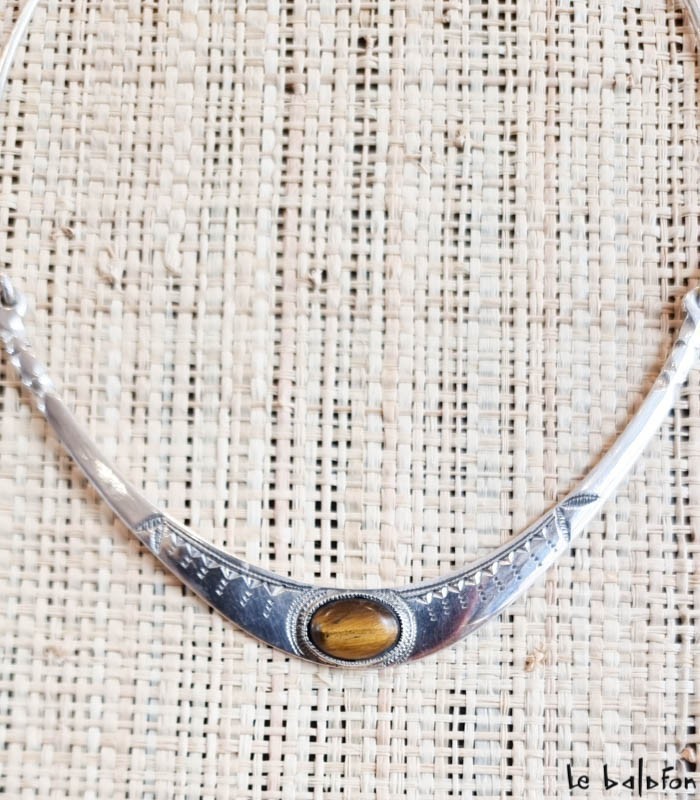 Collier ethnique Touareg en Argent