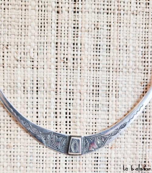 Collier Ethnique Touareg en Argent
