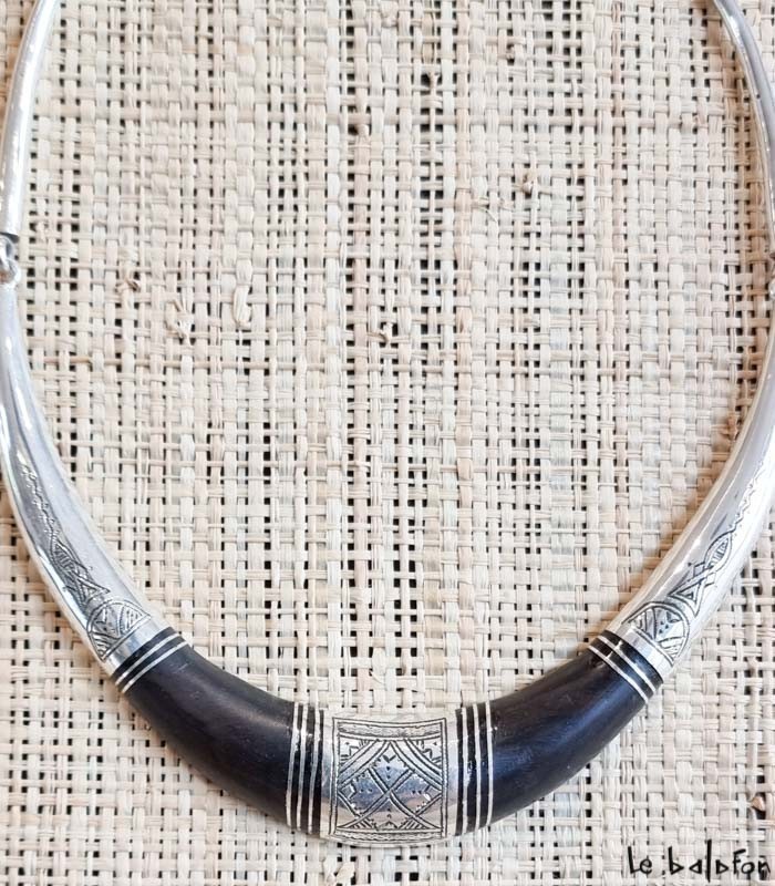 Collier ethnique Touareg en Argent