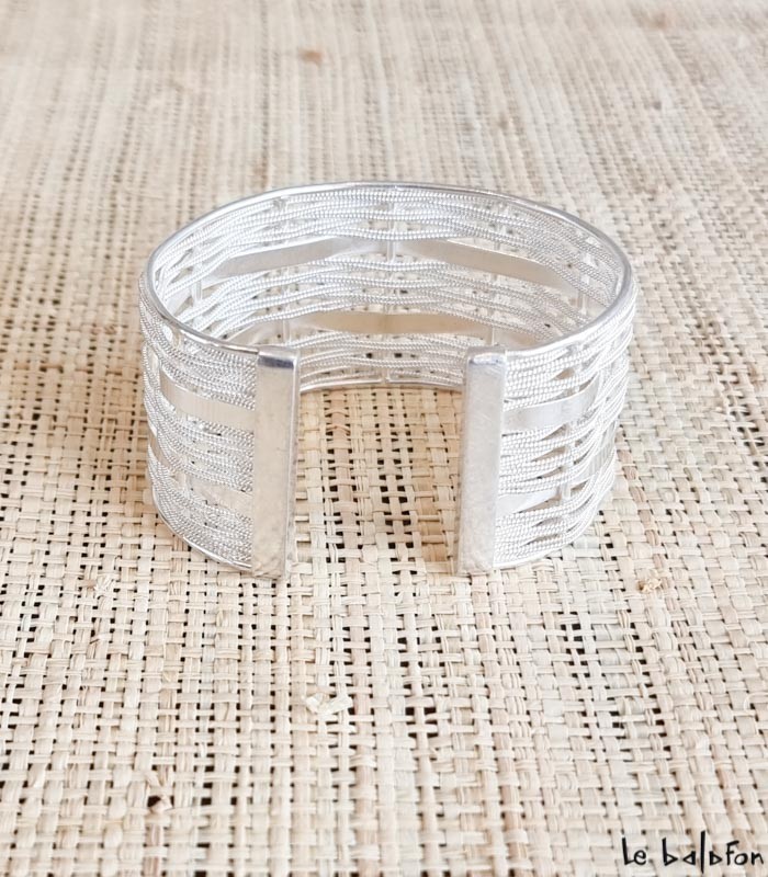 Bracelet Ethnique Touareg en Argent