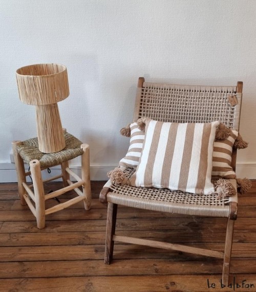 Coussin esprit bord de mer 40x40 cm