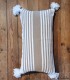 Coussin esprit bord de mer 30x60 cm