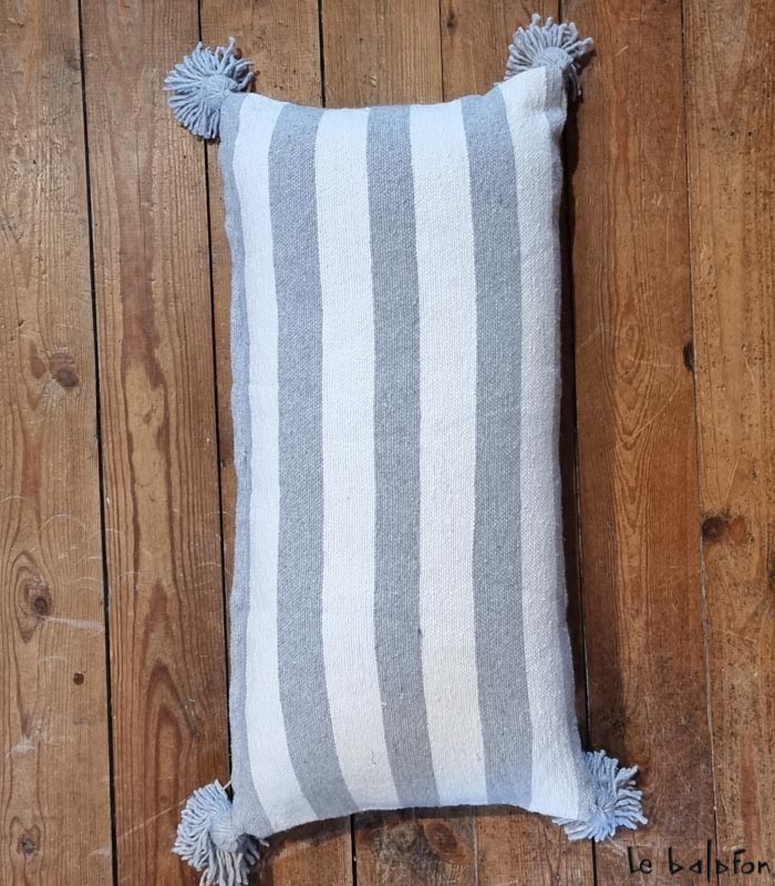 Coussin esprit bord de mer 30x60 cm