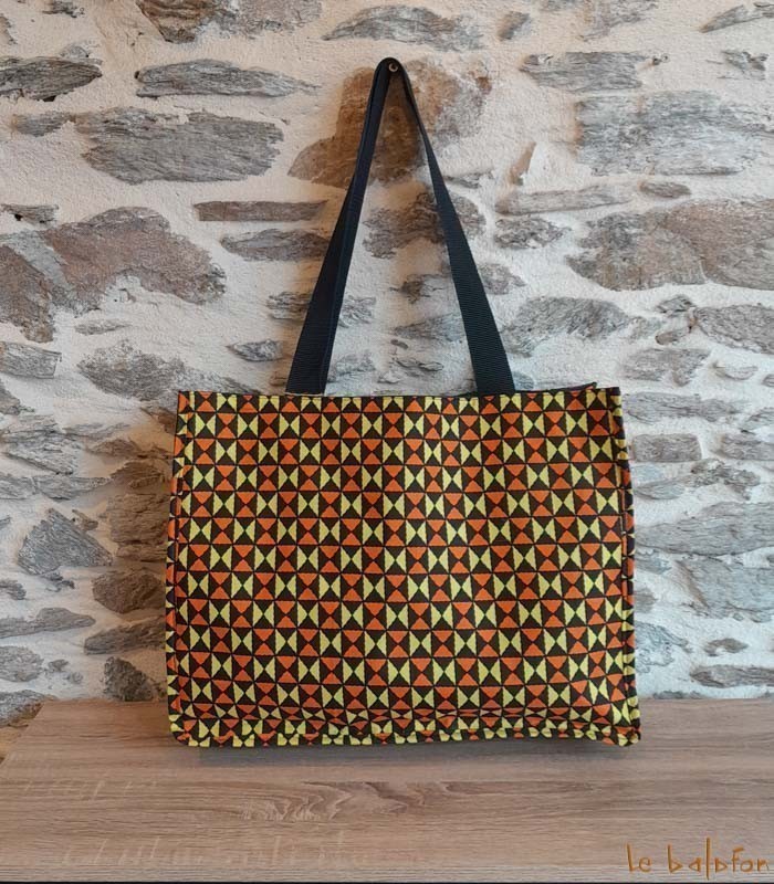 Sac en tissu wax