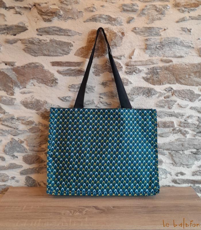 Sac en tissu wax