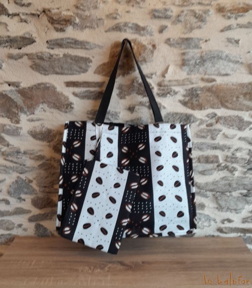 Sac en tissu wax