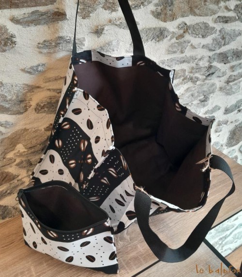 Sac en tissu wax