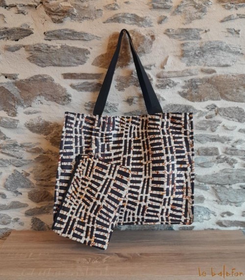 Sac en tissu wax