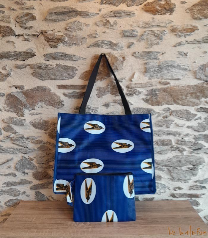 Sac en tissu wax