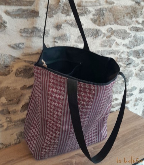 Sac en tissu artisanal de l'ethnie Manjak