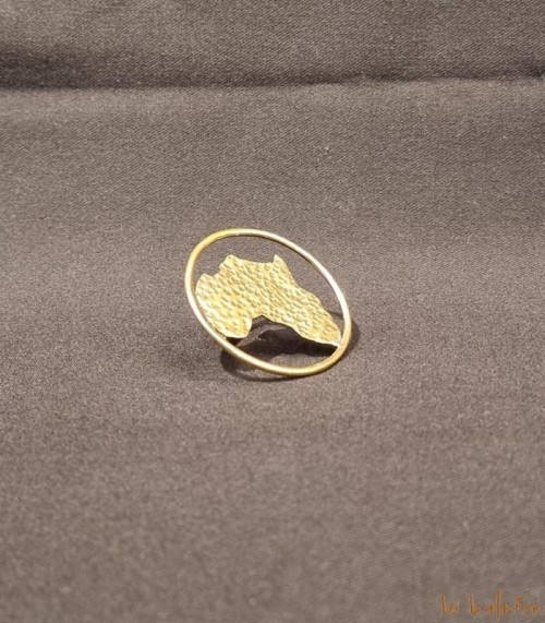 Bague ethnique en laiton Amani