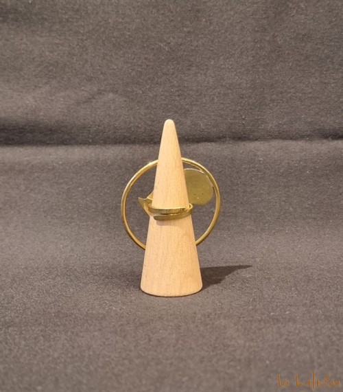Bague ethnique en laiton Amani