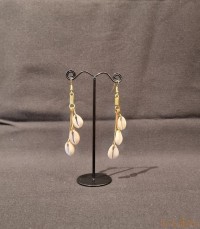 Boucles d'oreilles cauris Ana