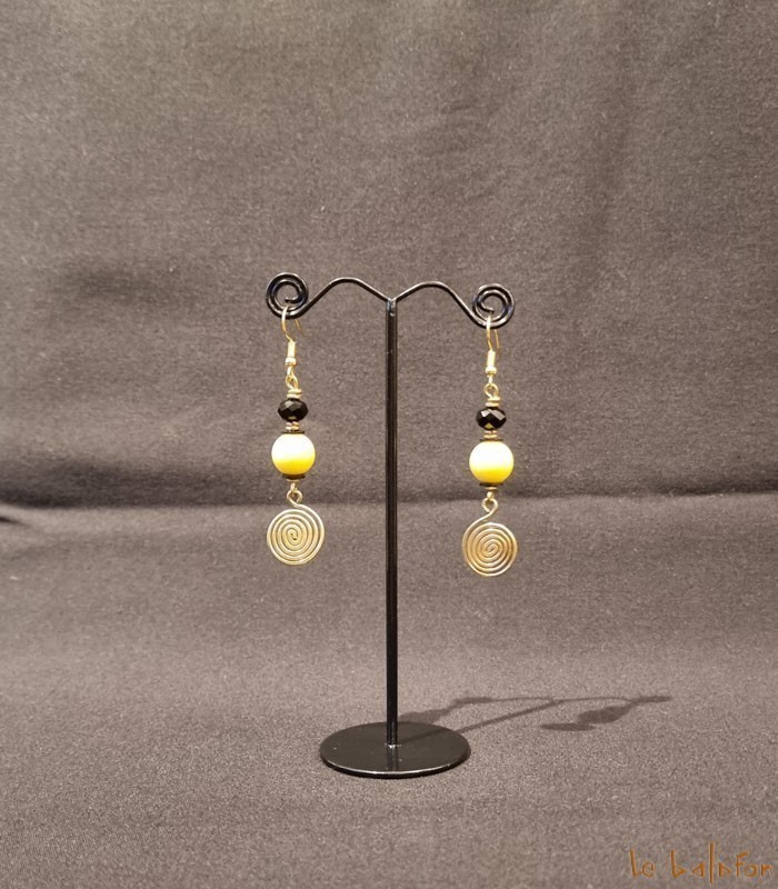 Boucles d'oreilles ethniques africaines Bineta