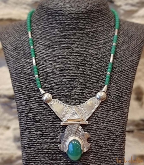 Collier ethnique Touareg en Argent