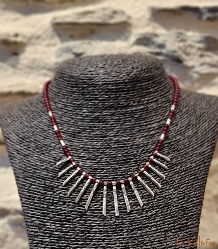 Collier Ethnique Touareg en Argent