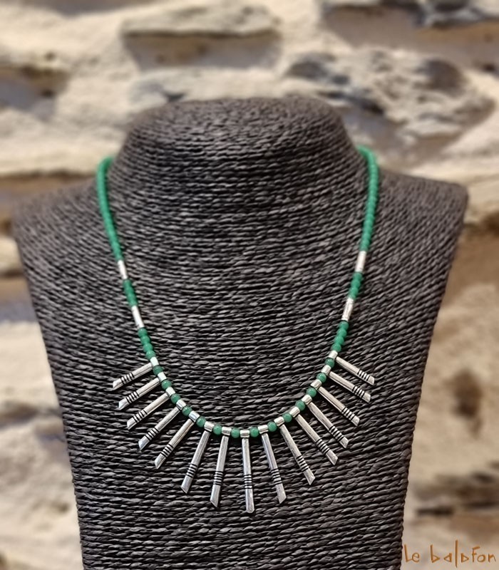 Collier Ethnique Touareg en Argent