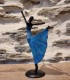 Statuette bronze africaine 22 cm
