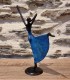 Figurine danseuse en bronze 22 cm