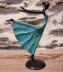 Statuette bronze africaine 22 cm
