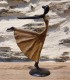 Statuette bronze africaine 22 cm