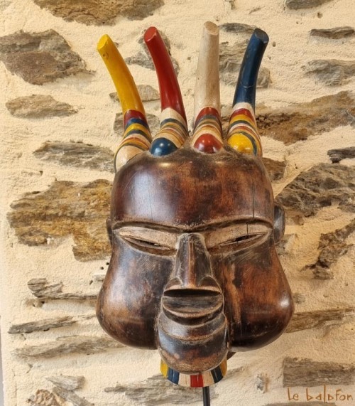 Masque africain Yaouré