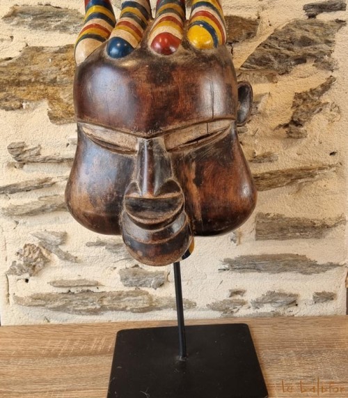 Masque africain Yaouré