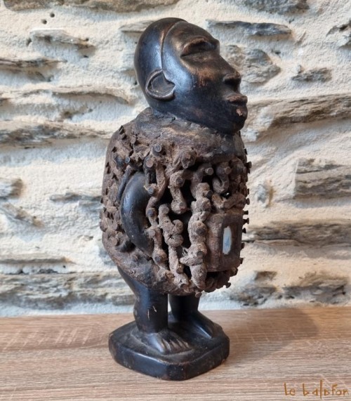 Cavalier Dogon en bronze Mali