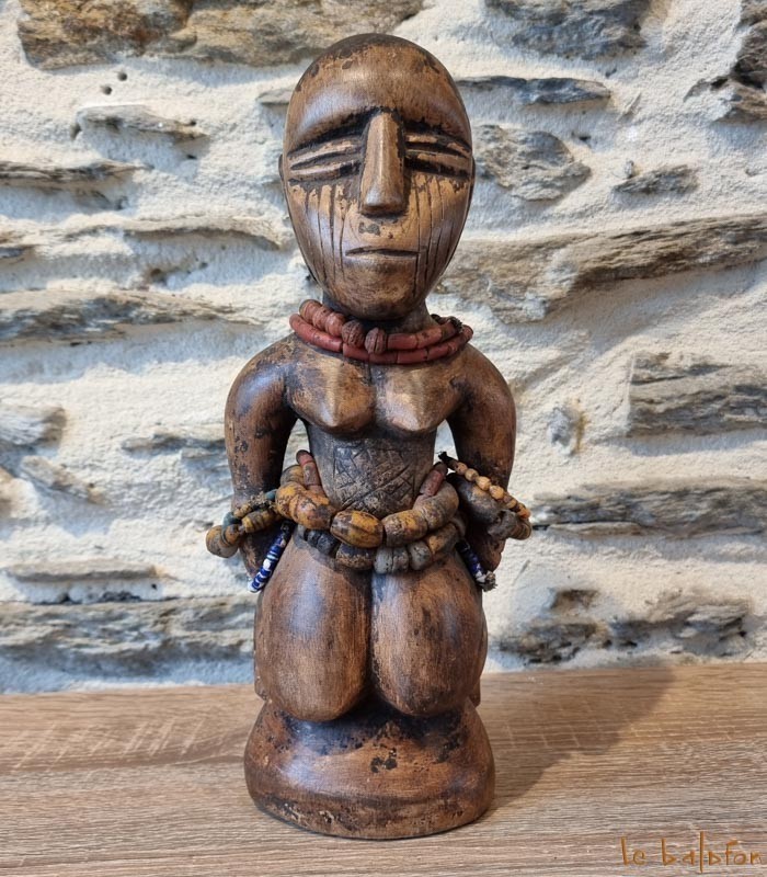 Cavalier Dogon en bronze Mali