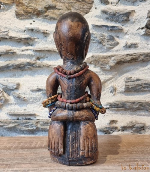 Cavalier Dogon en bronze Mali