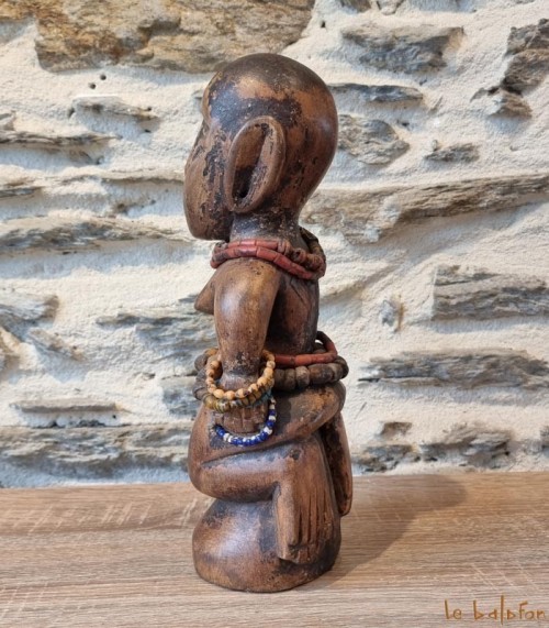 Cavalier Dogon en bronze Mali