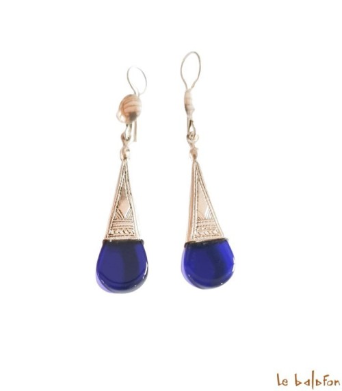 Boucles d’oreilles Ethniques Touareg en Argent