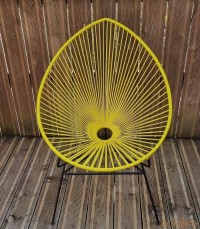 Fauteuil Acapulco jaune