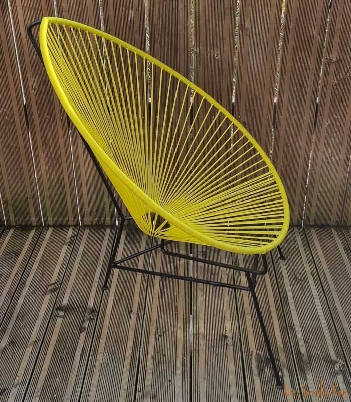 Fauteuil Acapulco jaune