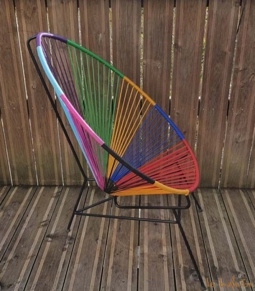 Fauteuil Acapulco multicolore