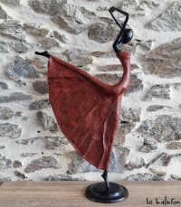 Sculpture en bronze 53 cm "Grâce"