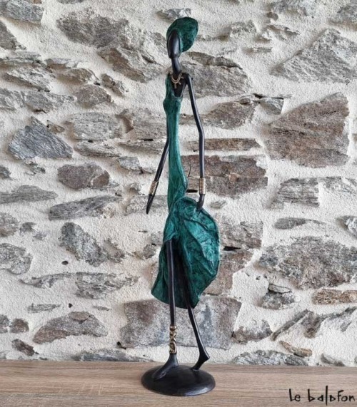 Statue en bronze 54 cm