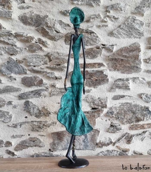 Statue en bronze 54 cm