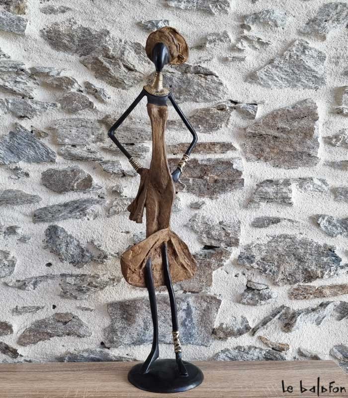 Statue en bronze 55 cm