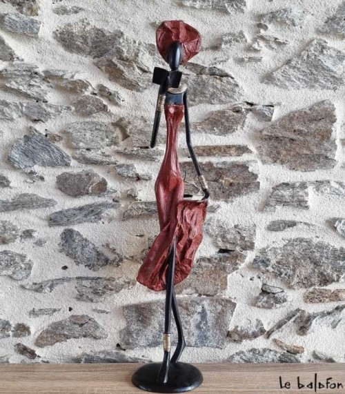 Statuette bronze 56 cm