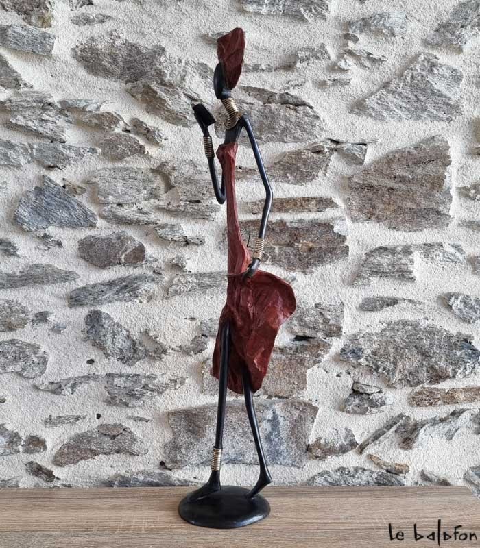 Statuette bronze 56 cm