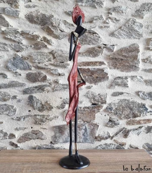 Statuette bronze 56 cm