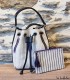 Sac seau en pagne tissé
