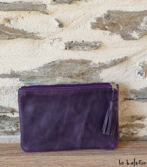 Pochette en pagne tissé Manjak