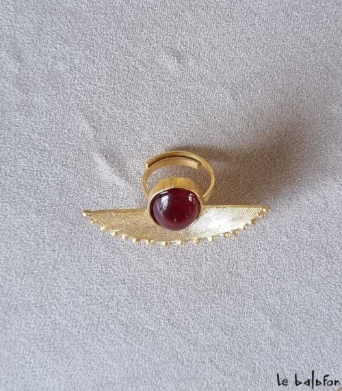 Bague éventail originale Assane