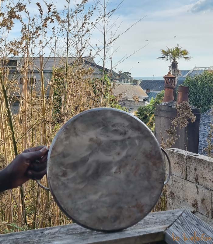 Plateau vert pomme collection Saya