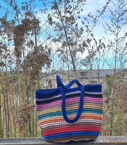 Sac crochet tendance bohème