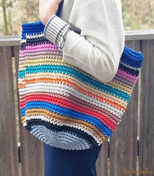 Sac crochet tendance bohème
