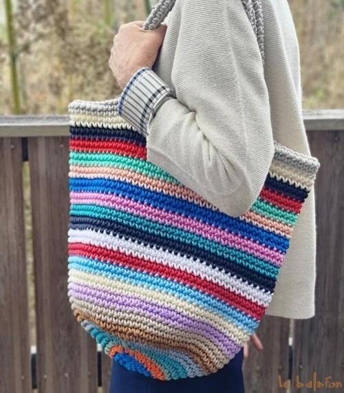Sac crochet tendance bohème