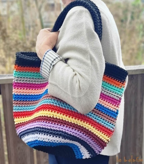 Sac crochet tendance bohème